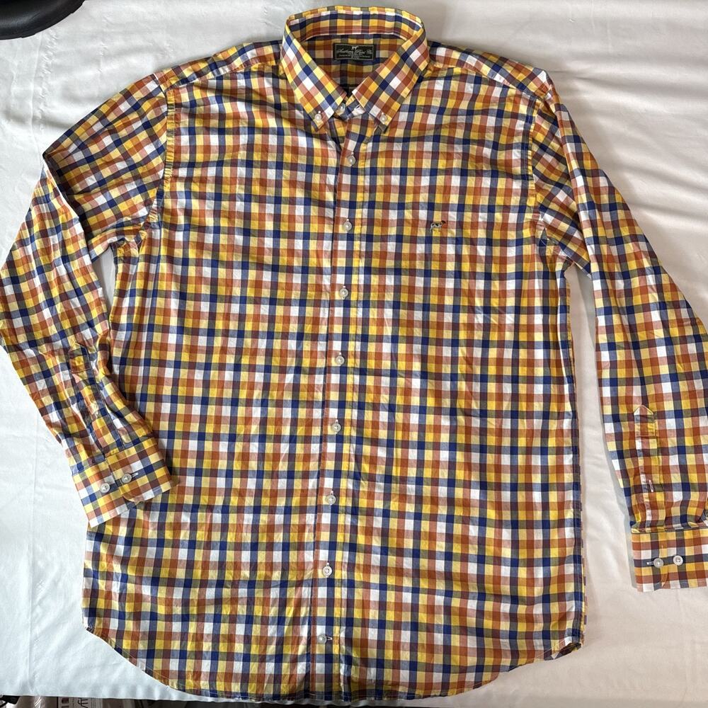 Southern Point Co. The Hadley Shirt Plaid Button Down Men’s XL